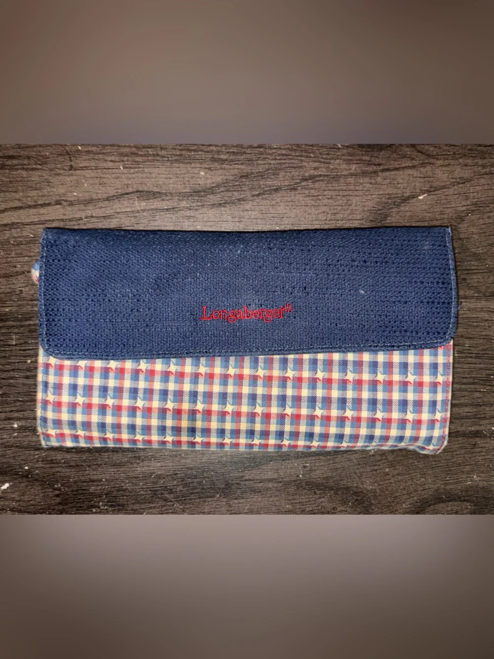 Longaberger Homestead Collection Wallet